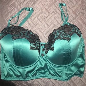 Adore Me Plus Size Corset Bra and Underwear